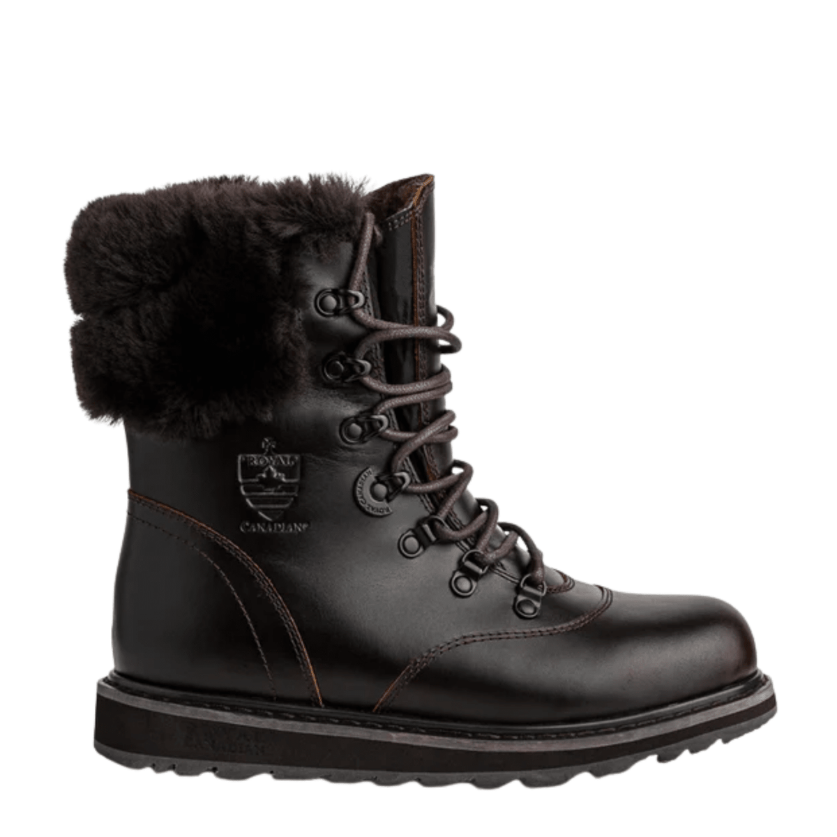 Royal Canadian Women's Cambridge in Chocolate Brown - Getoutside Shoes