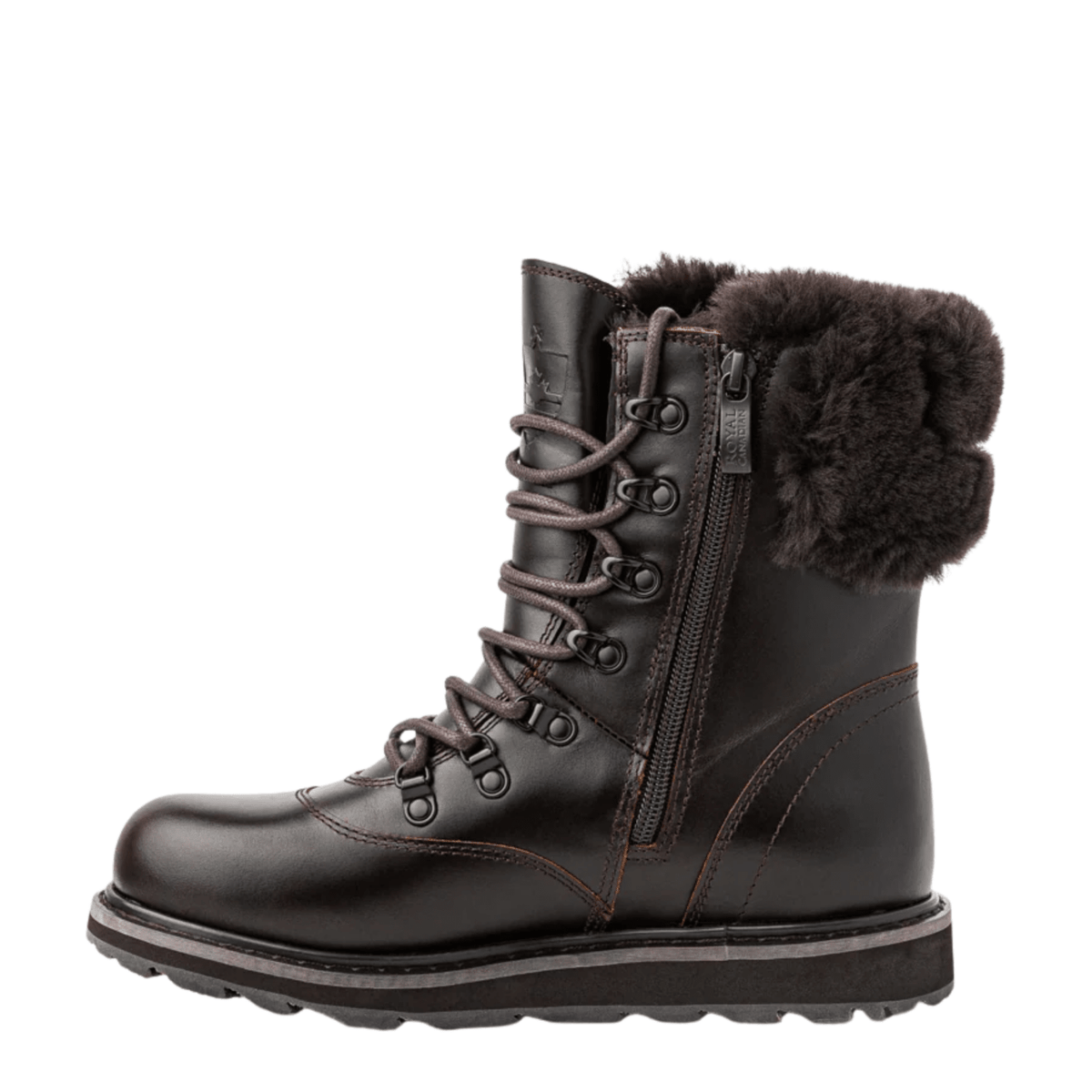 Royal Canadian Women's Cambridge in Chocolate Brown - Getoutside Shoes