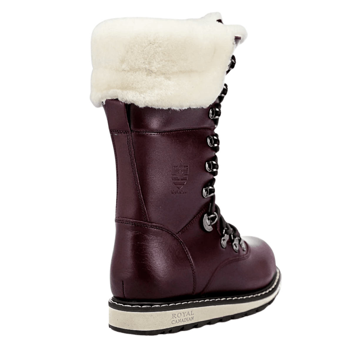 Royal Canadian Women's Castlegar in Burgundy - Getoutside Shoes