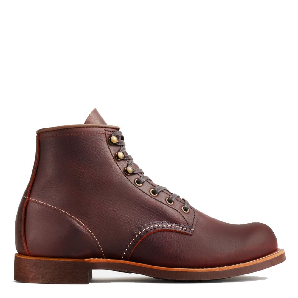 Red Wing Men&#39;s Blacksmith 3340D in Briar Oil-Slick Leather