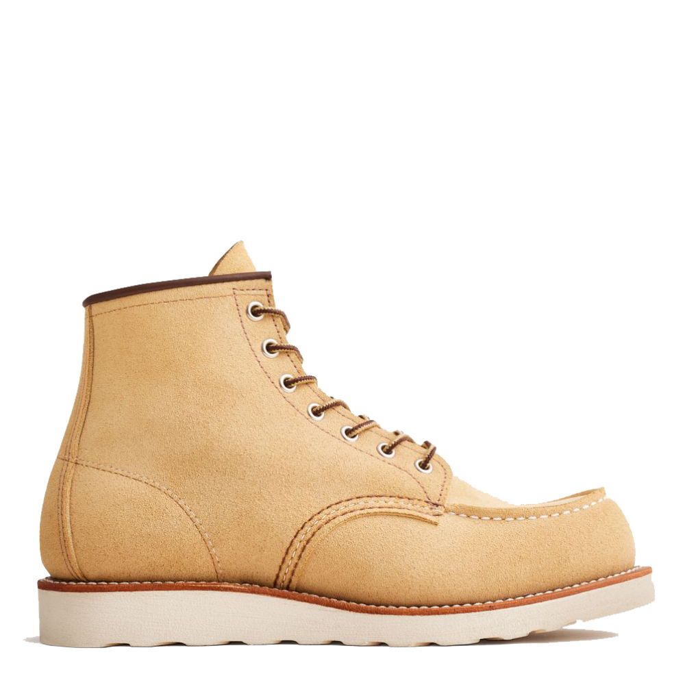 Red Wing Men&#39;s Classic 6 Inch Moc 8833 in Hawthorne Abilene Leather