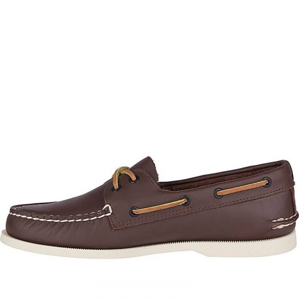Sperry Men's Authentic Original 2-Eye Boat Shoe in Classic Brown (Wide Width)