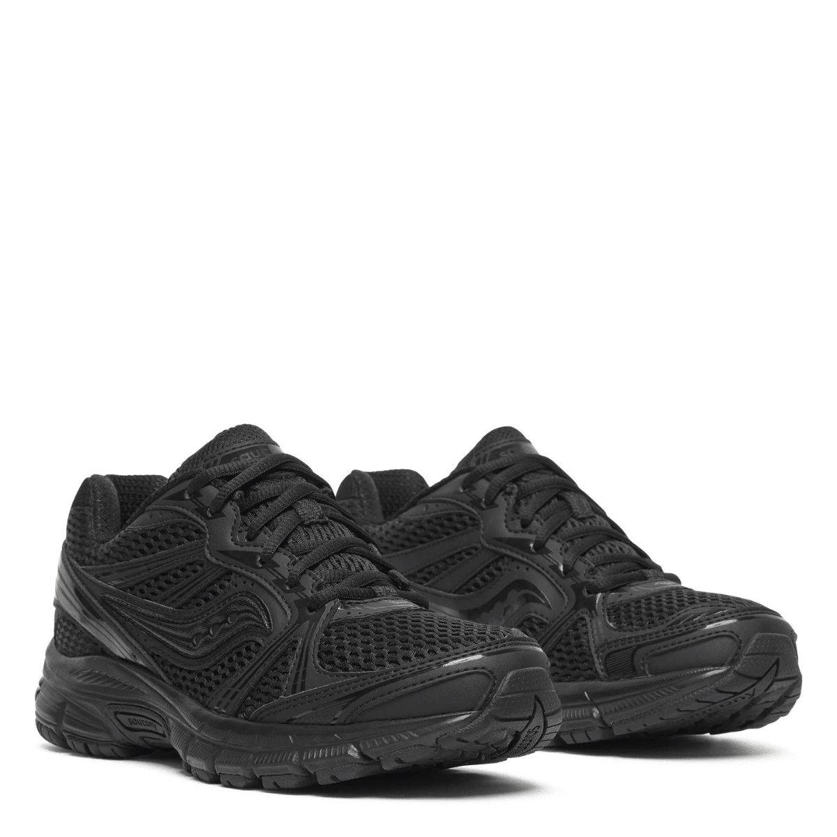 Saucony Grid Legacy in Black/Black - Getoutside Shoes