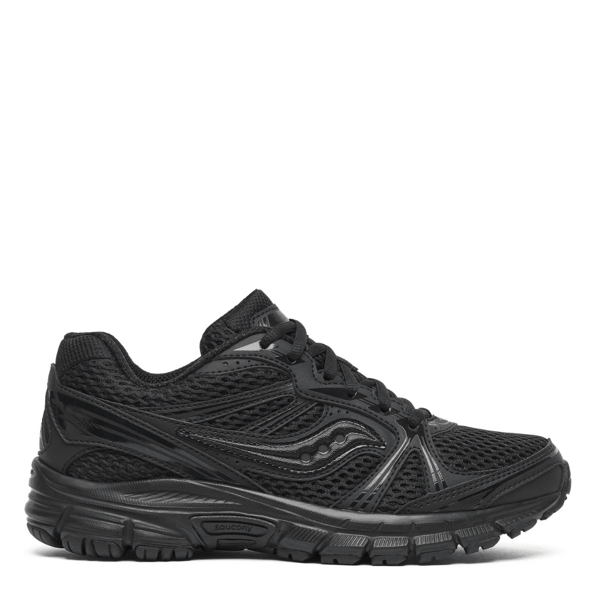 Saucony Grid Legacy in Black/Black - Getoutside Shoes