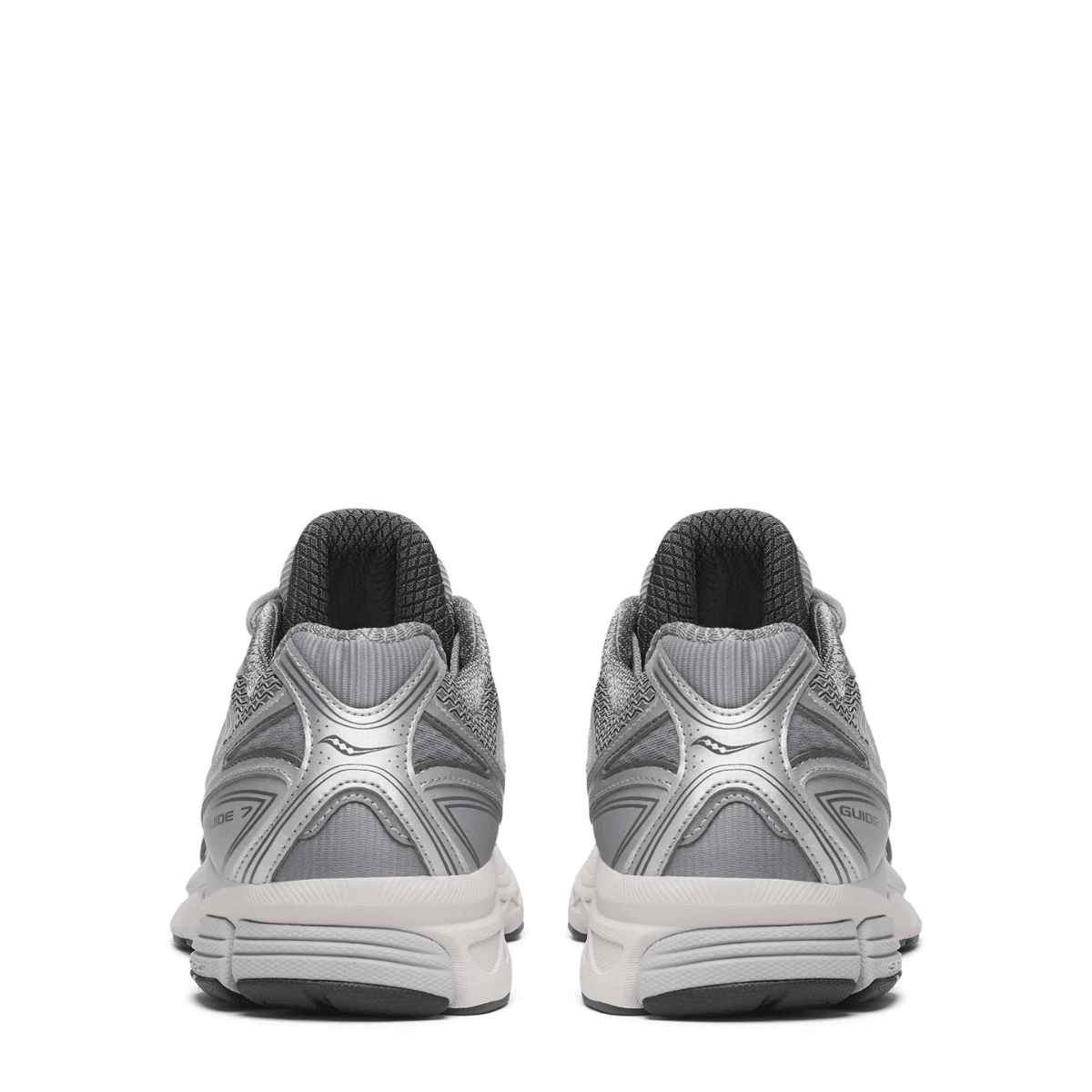 Saucony Men's ProGrid Guide 7 in Grey/Silver - Getoutside Shoes