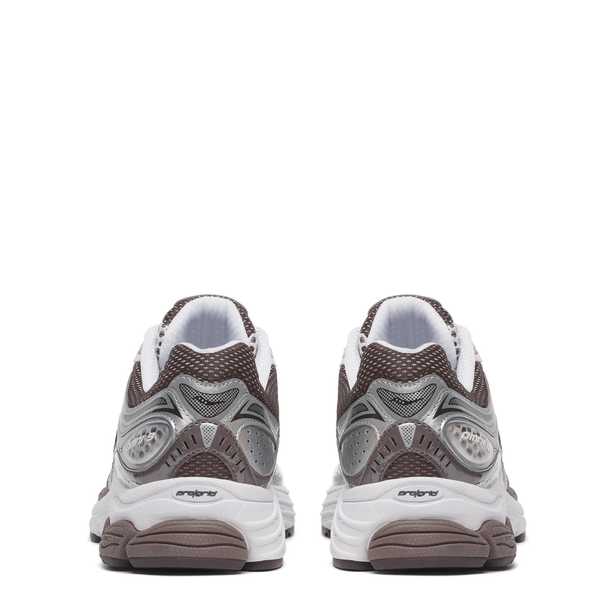 Saucony Men's ProGrid Omni 9 in White/Brown - Getoutside Shoes