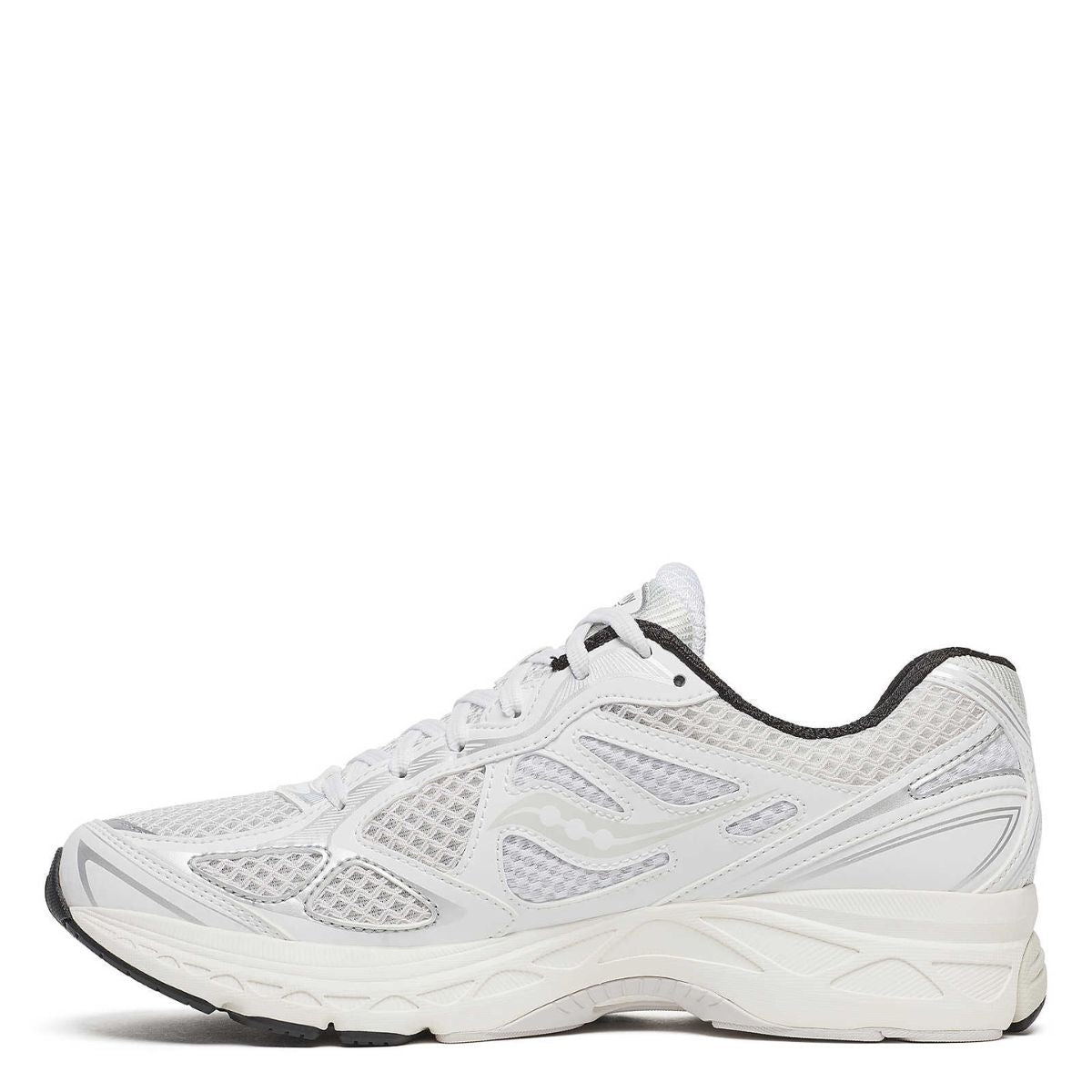 Saucony ProGrid Guide 7 in White/Black - Getoutside Shoes