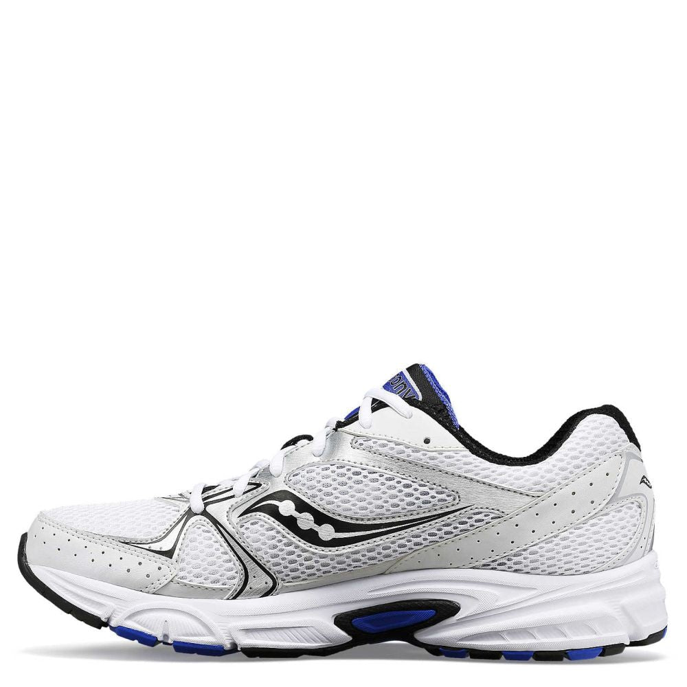 Saucony Ride Millennium in White/Royal - Getoutside Shoes