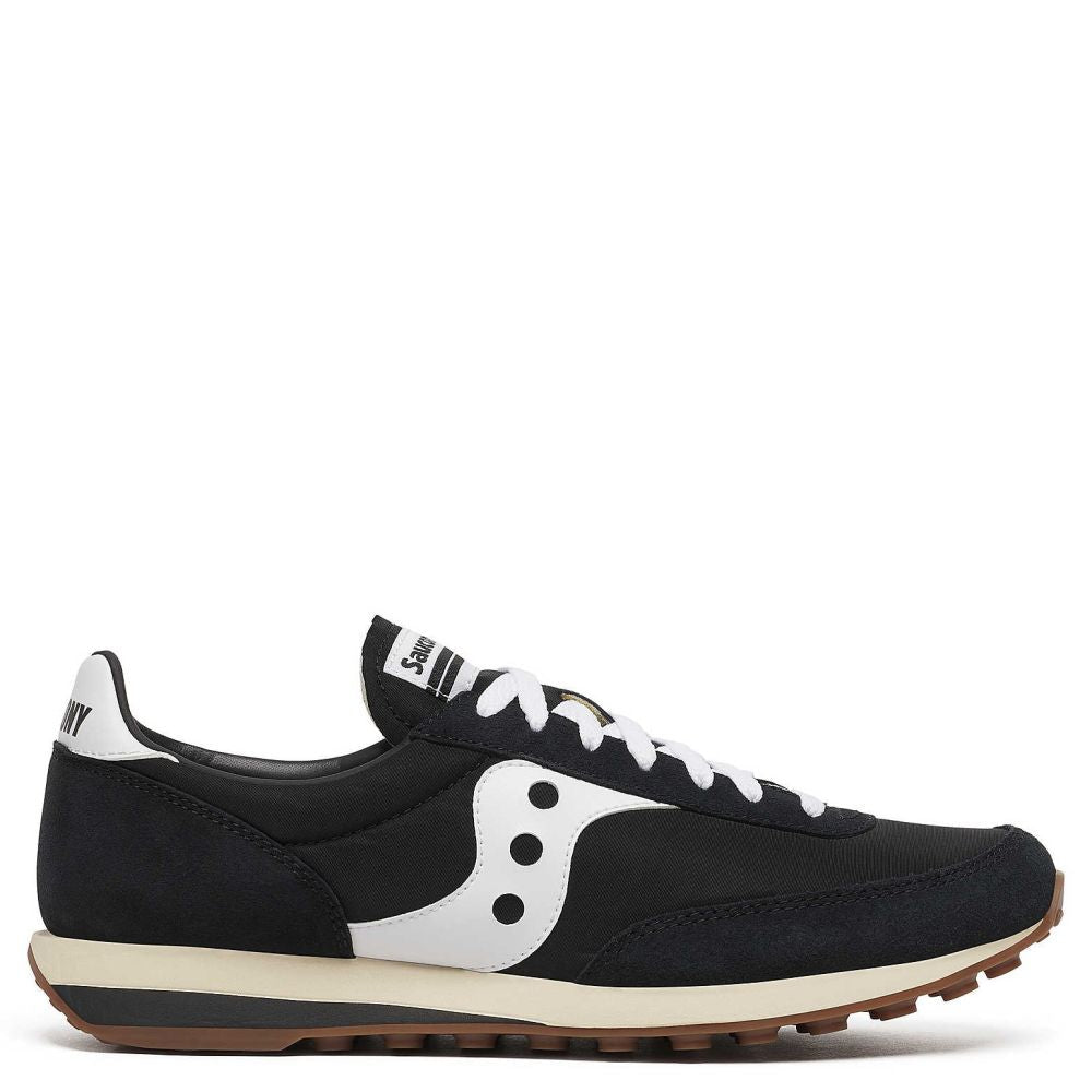 Saucony Trainer 80 in Black/White - Getoutside Shoes