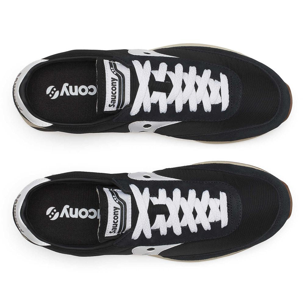 Saucony Trainer 80 in Black/White - Getoutside Shoes