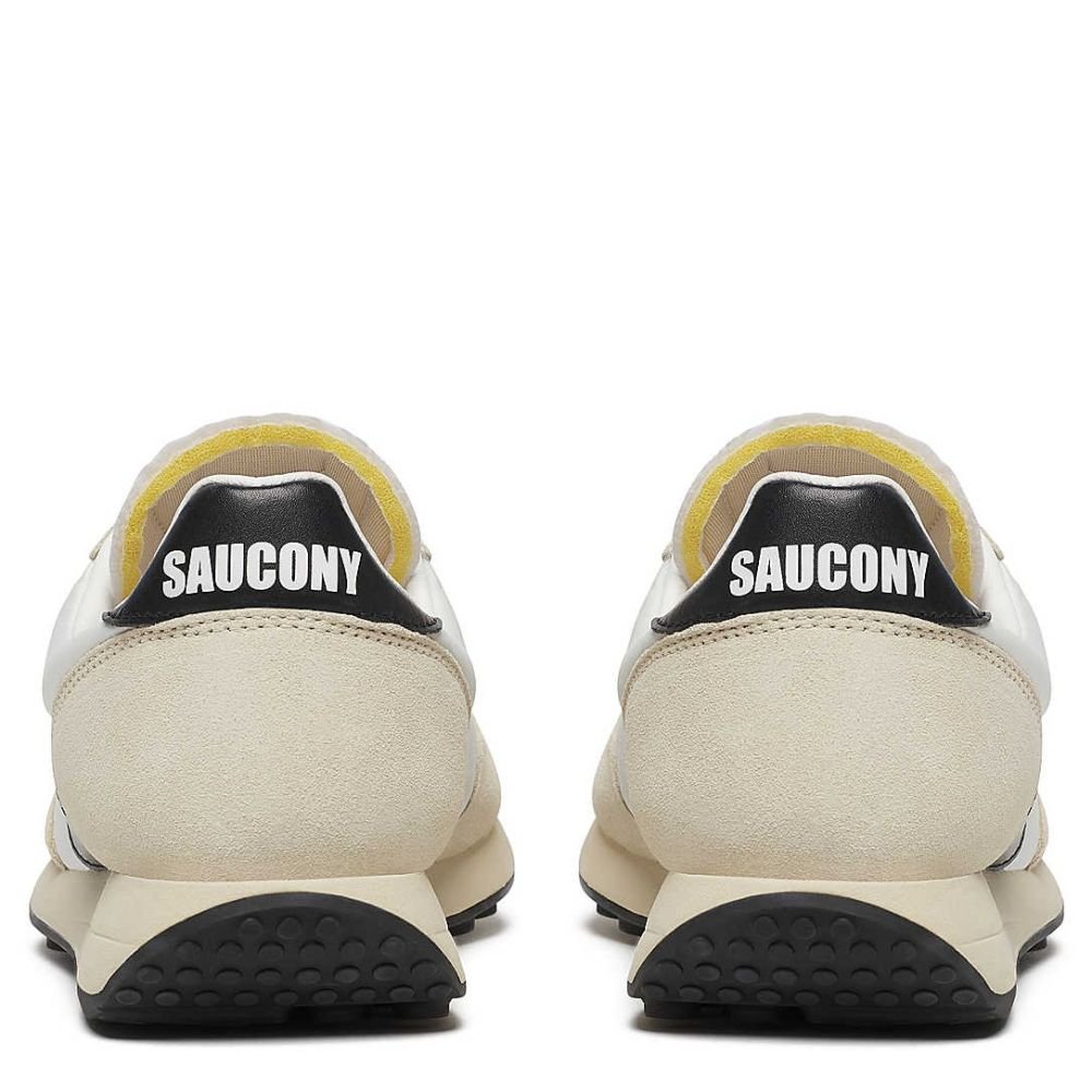 Saucony Trainer 80 in White/Black - Getoutside Shoes