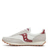 Saucony Trainer 80 in White/Maroon - Getoutside Shoes