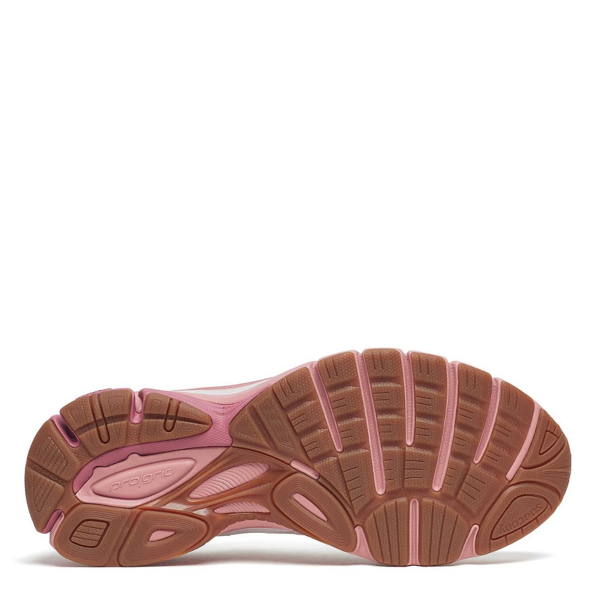 Saucony Women's ProGrid Guide 7 in White/Peach - Getoutside Shoes