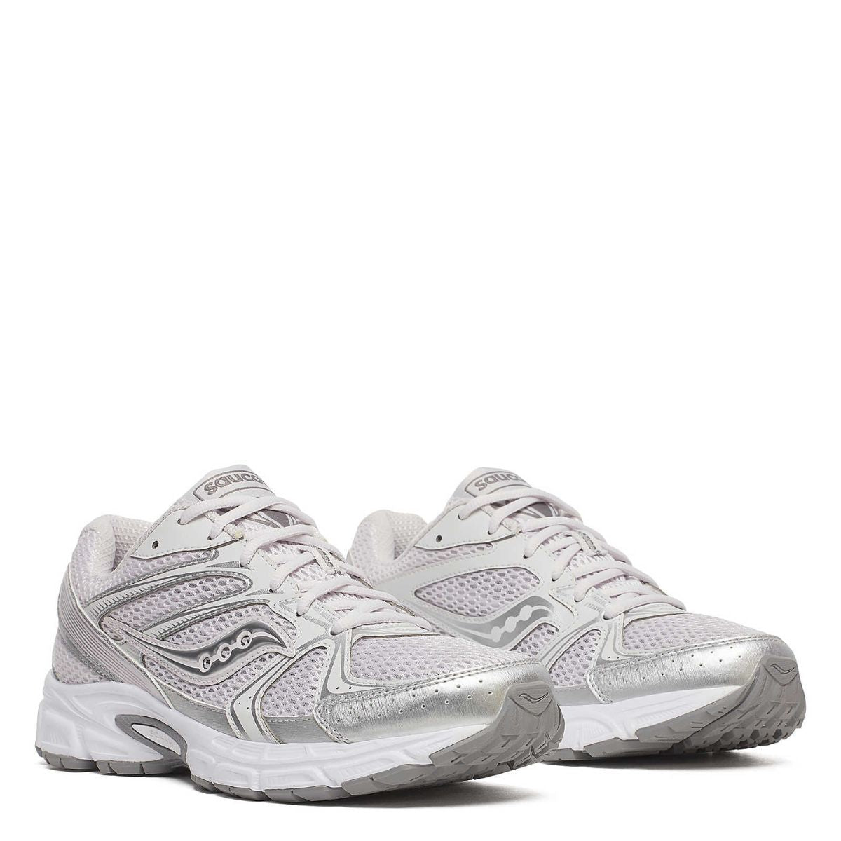 Saucony Women's Ride Millennium in Grey/Silver - Getoutside Shoes