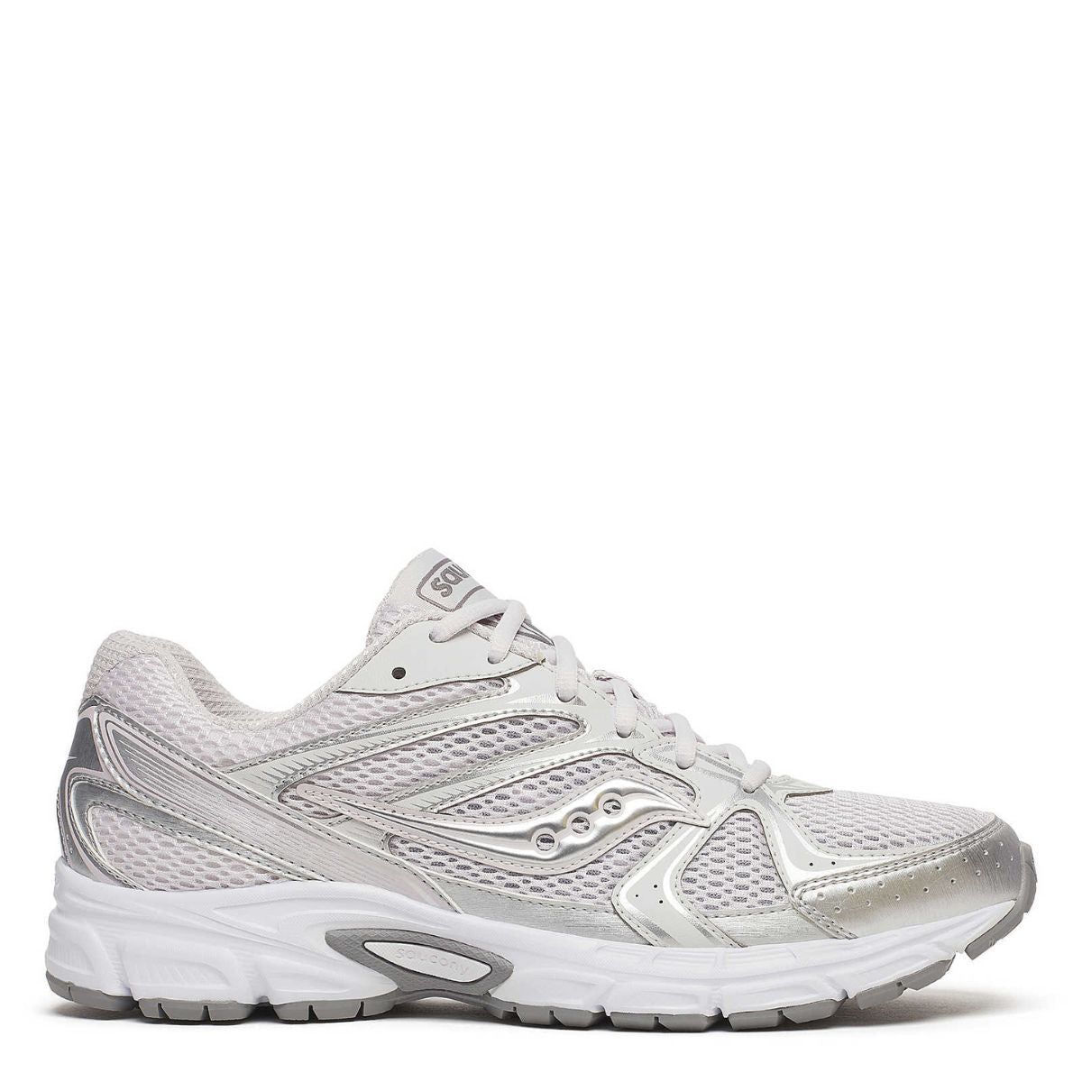 Saucony Women's Ride Millennium in Grey/Silver - Getoutside Shoes