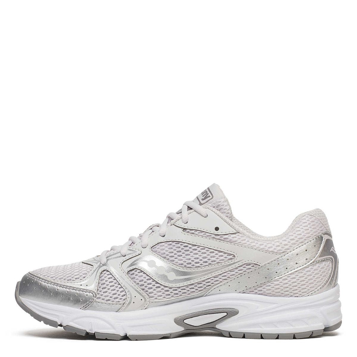 Saucony Women's Ride Millennium in Grey/Silver - Getoutside Shoes