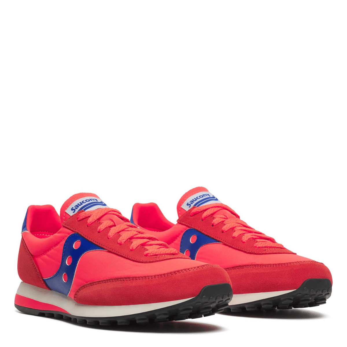 Saucony Women's Trainer 80 in Red/Blue - Getoutside Shoes