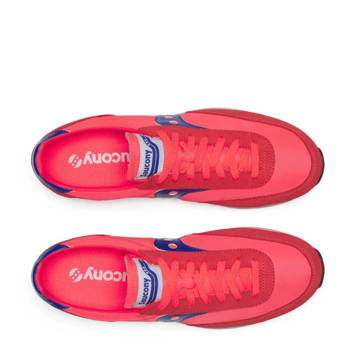 Saucony Women's Trainer 80 in Red/Blue - Getoutside Shoes