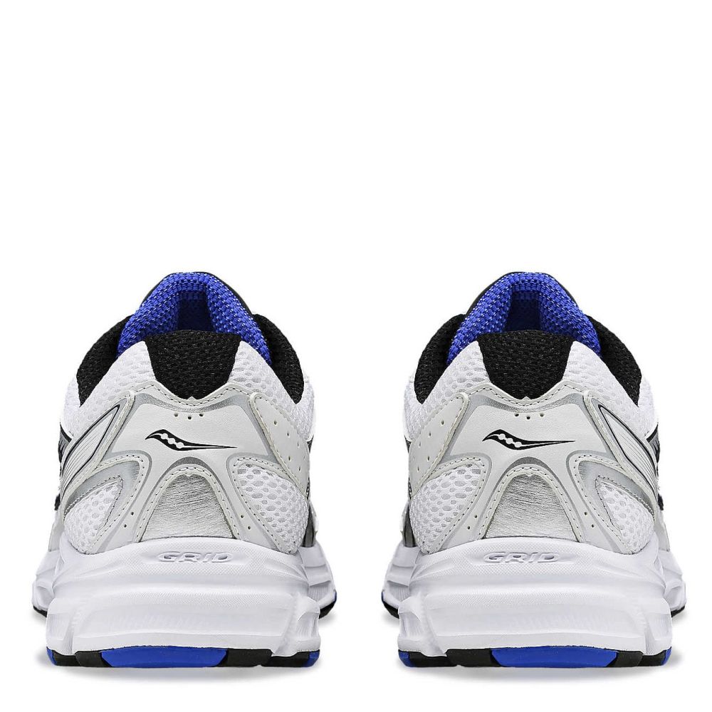 Saucony Ride Millennium in White/Royal