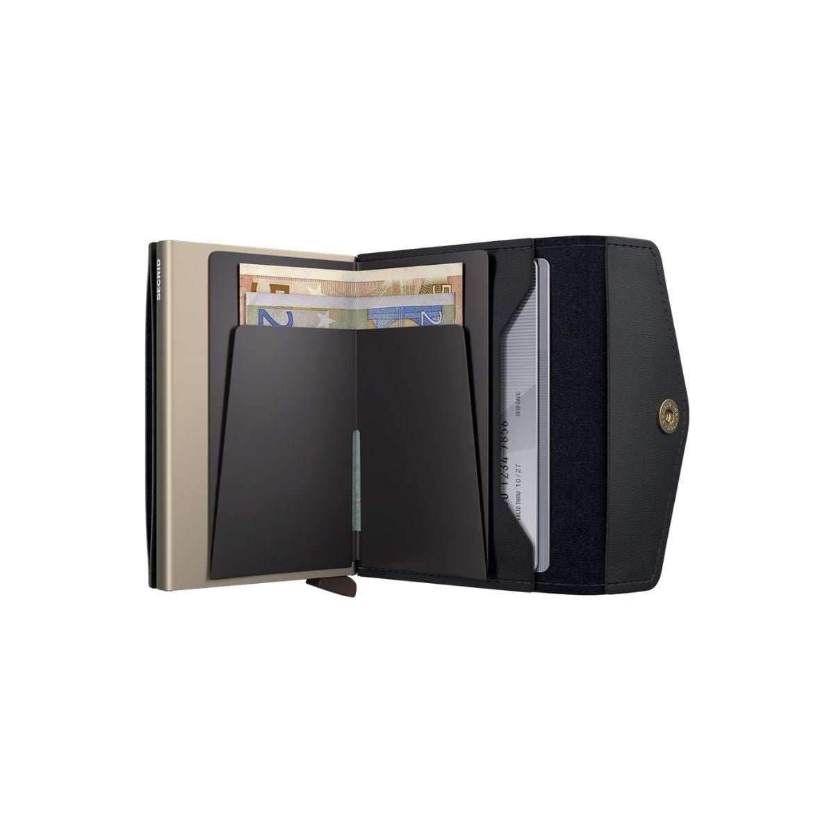 Secrid Envelope Wallet Original in Black - Getoutside Shoes