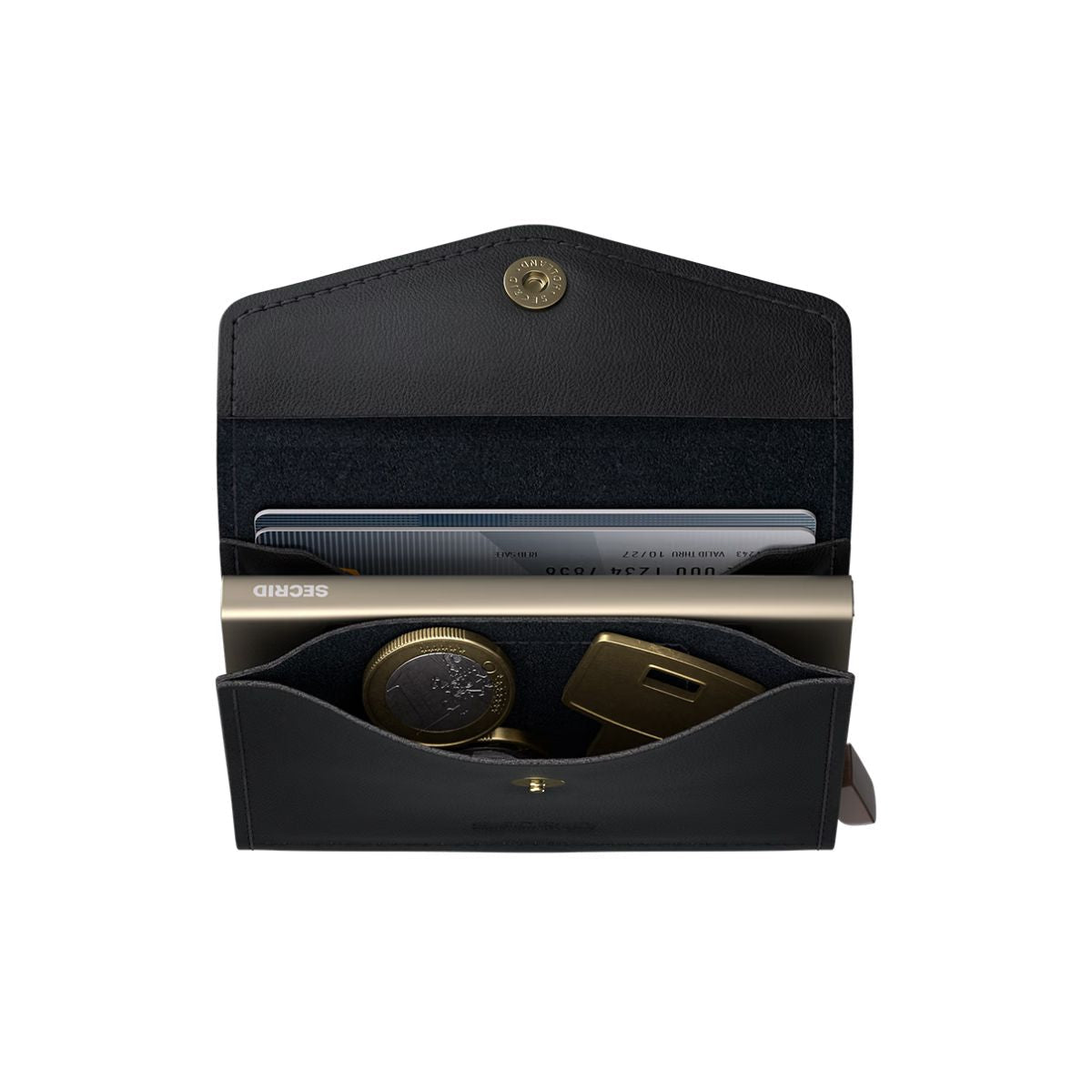 Secrid Envelope Wallet Original in Black - Getoutside Shoes