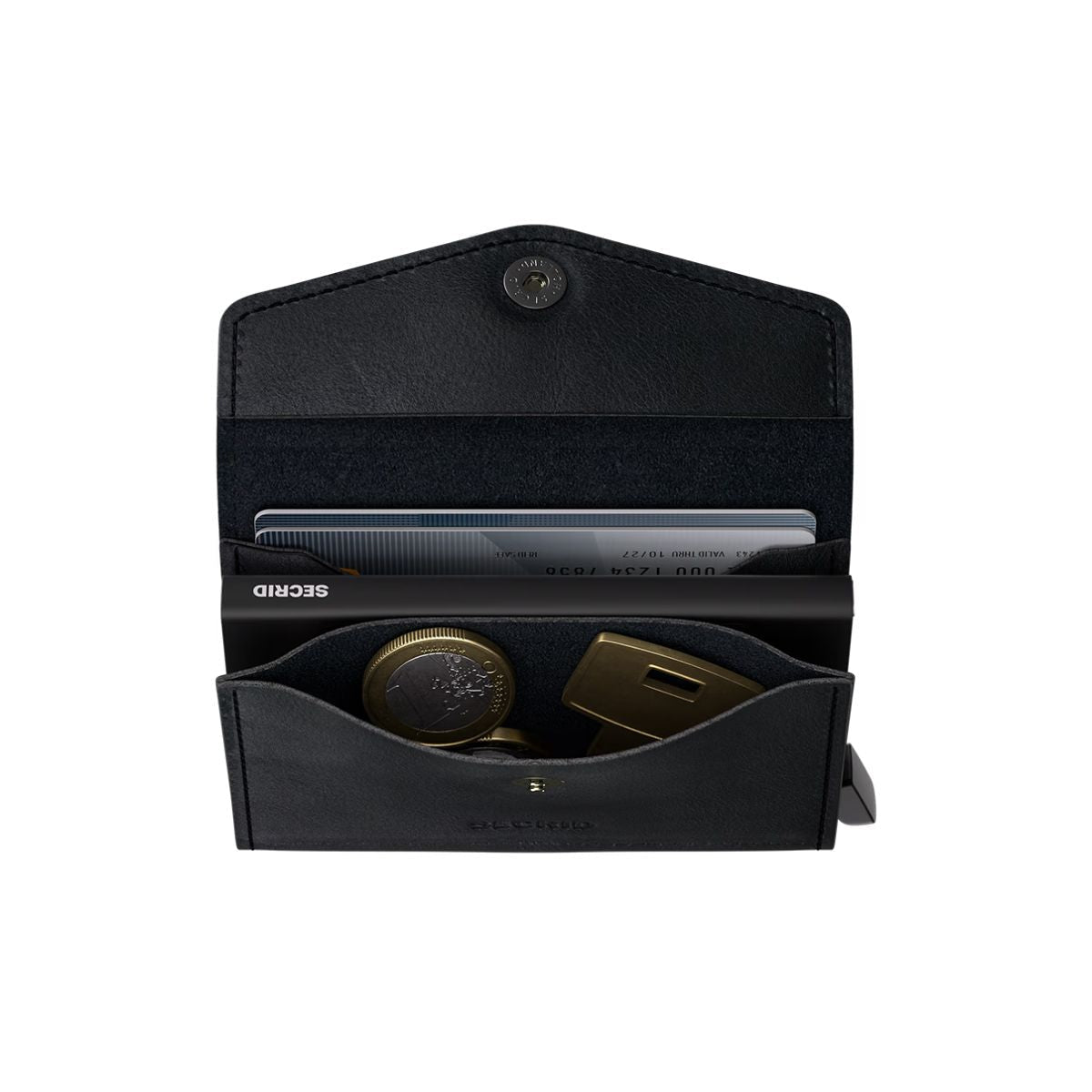Secrid Envelope Wallet Vintage in Black - Getoutside Shoes