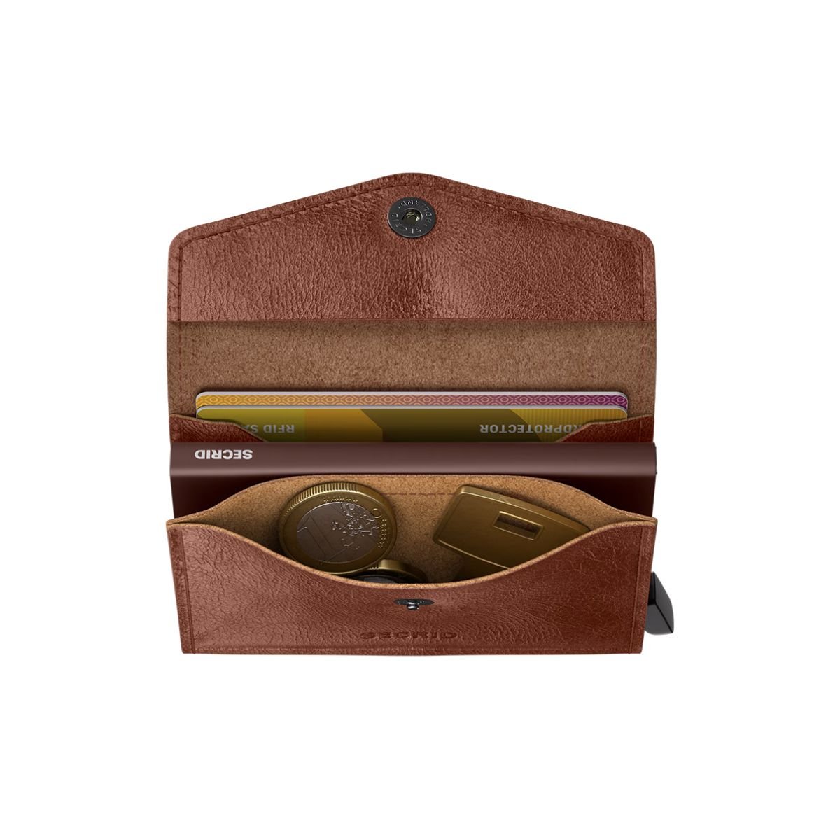 Secrid Envelope Wallet Vintage in Cognac - Getoutside Shoes