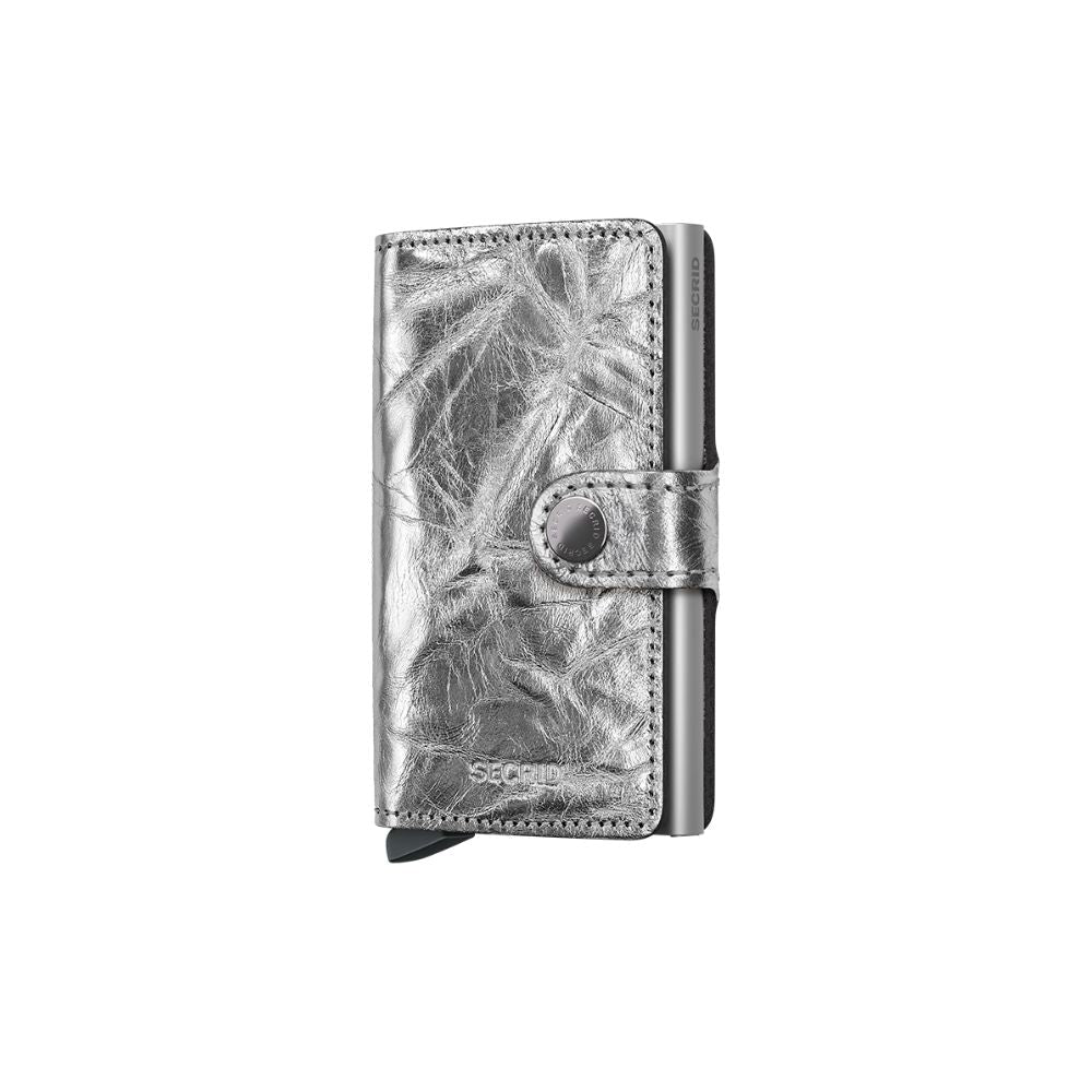 Secrid Mini Wallet Crunch in Silver - Getoutside Shoes