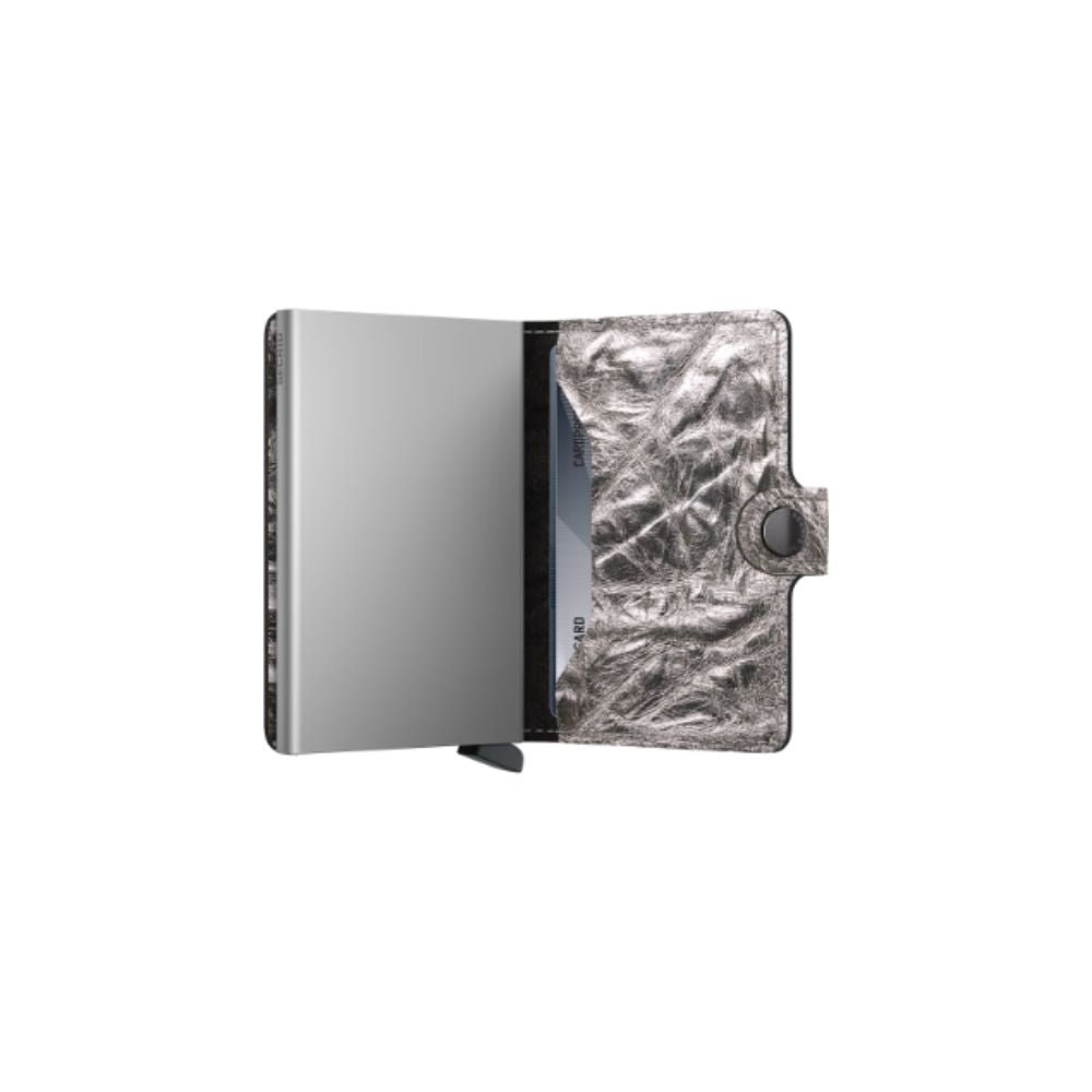 Secrid Mini Wallet Crunch in Silver - Getoutside Shoes