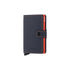 Secrid Mini Wallet Matte in Night Blue/Orange - Getoutside Shoes