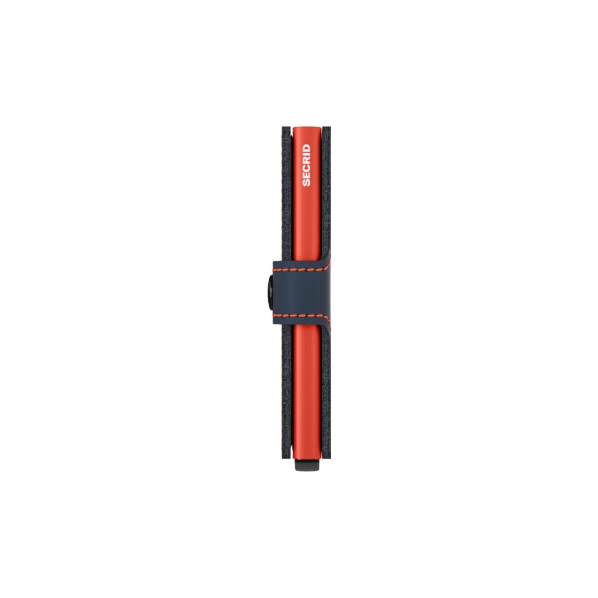 Secrid Mini Wallet Matte in Night Blue/Orange - Getoutside Shoes