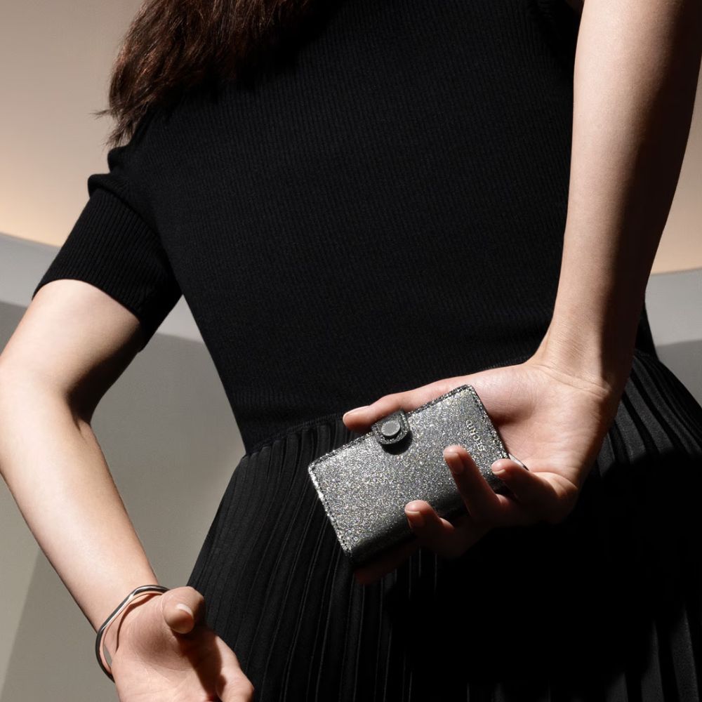 Secrid Mini Wallet Stars in Black - Getoutside Shoes
