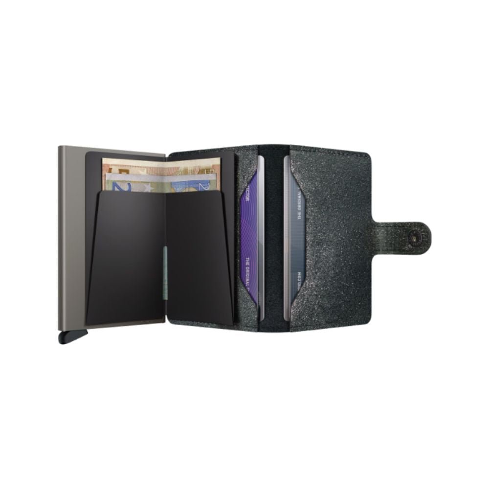 Secrid Mini Wallet Stars in Black - Getoutside Shoes