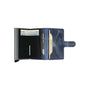 Secrid Mini Wallet Vintage in Blue - Getoutside Shoes
