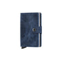 Secrid Mini Wallet Vintage in Blue - Getoutside Shoes