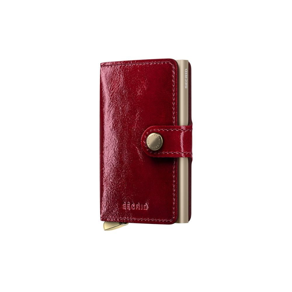 Secrid Premium Mini Wallet+ Naplak in Red - Getoutside Shoes