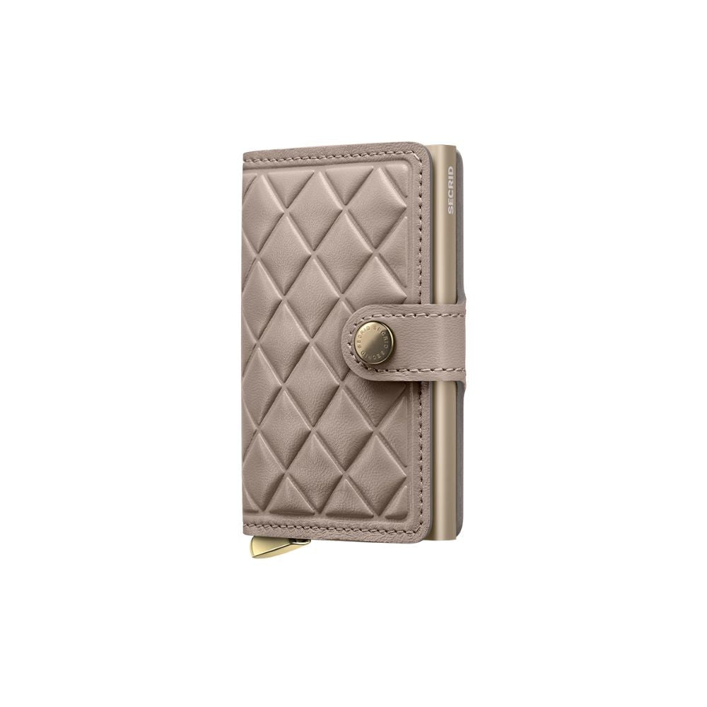 Secrid Premium Miniwallet+ Emboss in Chalk - Getoutside Shoes