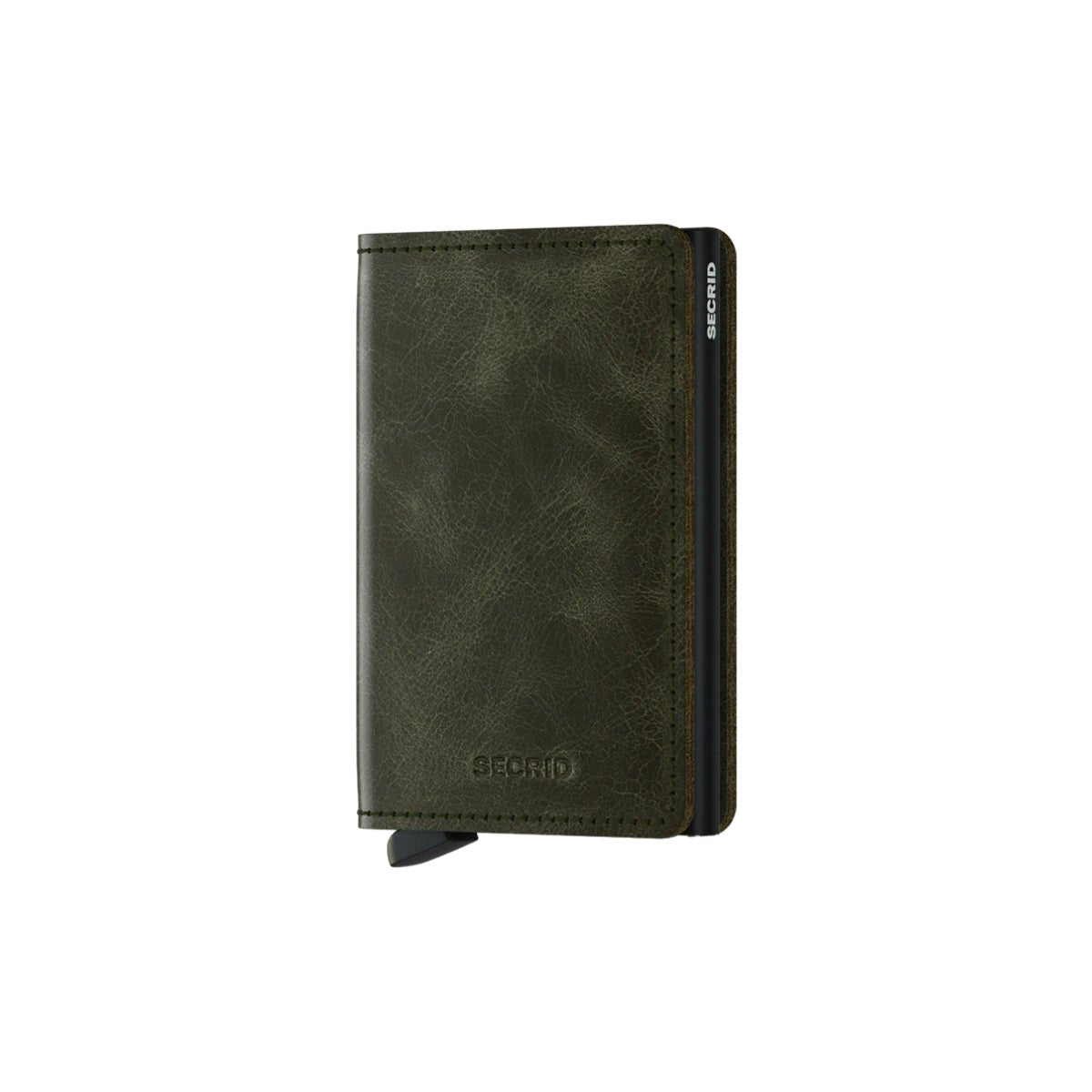 Secrid Slim Wallet Vintage in Olive/Black - Getoutside Shoes