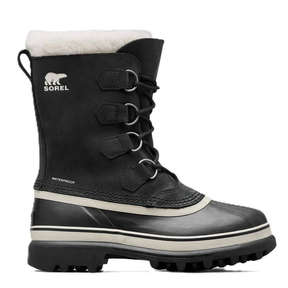 Sorel Women's Caribou Boot in Black/Stone