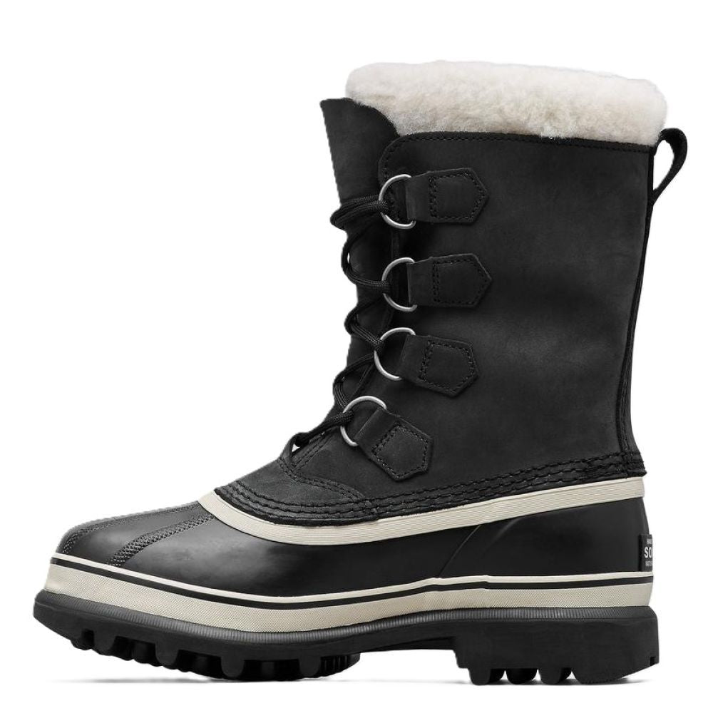 Sorel Women's Caribou Boot in Black/Stone