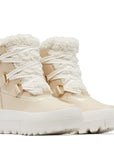 Sorel Women's Joan of Arctic Next Boot in Bleached Ceramic/Sea Salt