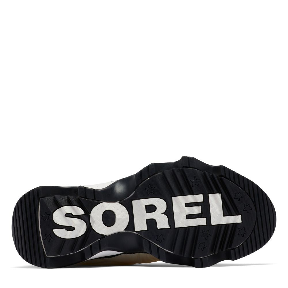 Sorel Women&#39;s Kinetic Impact Puffy Zip Boot in Chalk/Black