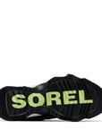 Sorel Women's Kinetic Impact Puffy Zip Boot in Stone Green/Black