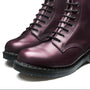Solovair 8 Eye Derby in Burgundy Gaucho - Getoutside Shoes