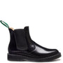 Solovair Dealer Boot in Black Hi-Shine - Getoutside Shoes