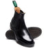 Solovair Dealer Boot in Black Hi-Shine - Getoutside Shoes