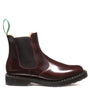 Solovair Dealer Boot in Burgundy Rub-Off - Getoutside Shoes