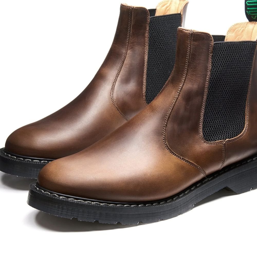 Solovair Dealer Boot in Gaucho Crazy Horse - Getoutside Shoes