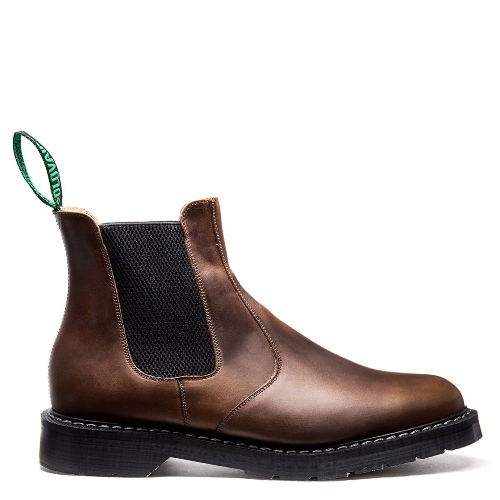 Solovair Dealer Boot in Gaucho Crazy Horse - Getoutside Shoes