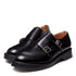 Solovair Double Buckle Monk in Black Hi - Shine - Getoutside Shoes